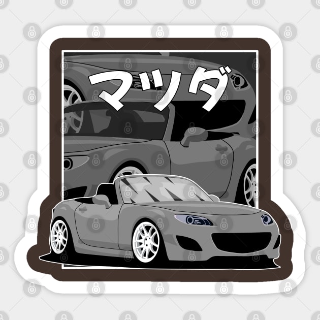 Mazda Miata nc 3 gen 2005-2015 Sticker by Rebellion Store